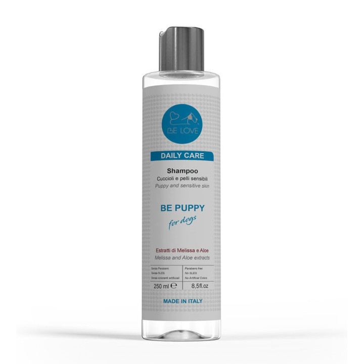 Be Puppy Shampoo for puppies and sensitive skin.