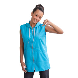 Gilet con cappuccio