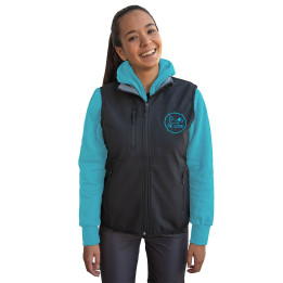 Technical Fabric Woman Vest - Fleece interior