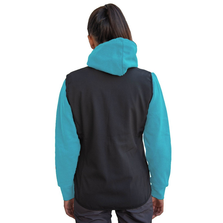 Gilet Donna Tessuto Tecnico - interno Pile
