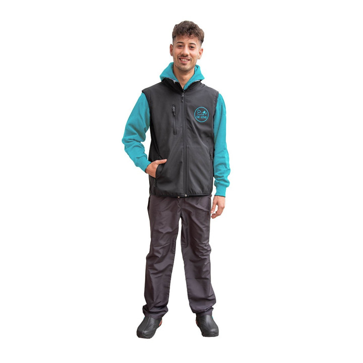 Technical Fabric Woman Vest - Fleece interior