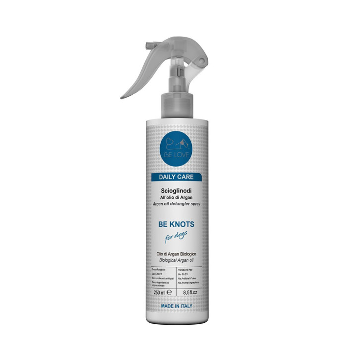 Be Knots- Argan Oil Detangler Spray.