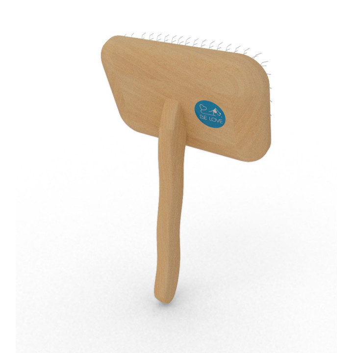 Spazzola cardatore cani long pins large- BE LOVE