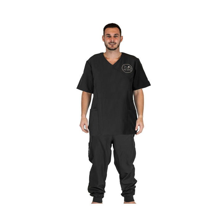 Casacca per toelettatore Unisex scollo a V