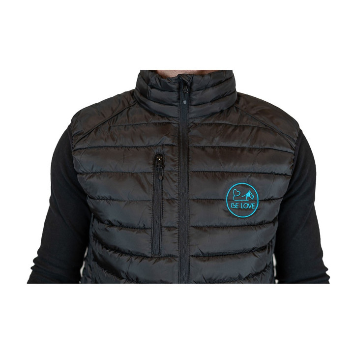 Sleeveless down jacket