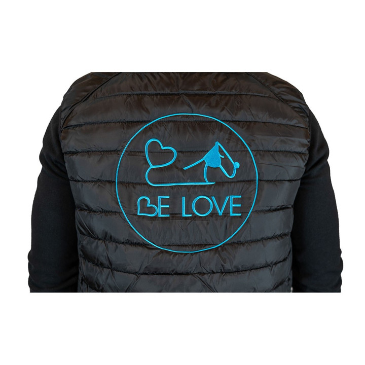 Sleeveless down jacket