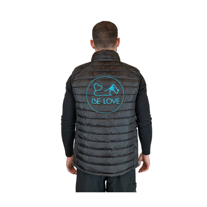 Sleeveless down jacket