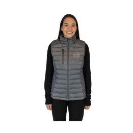 Piumino smanicato da donna