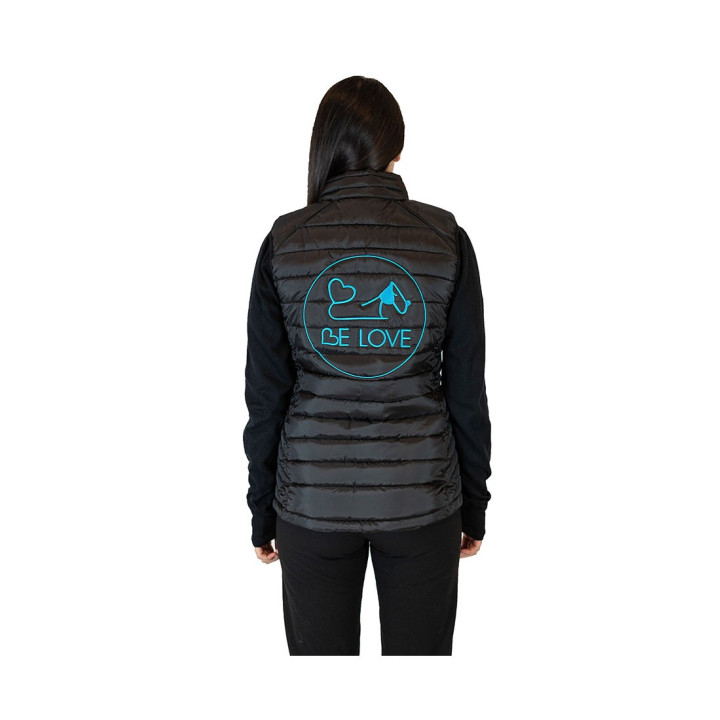 Piumino smanicato da donna