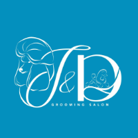 logo j&d grooming saloon